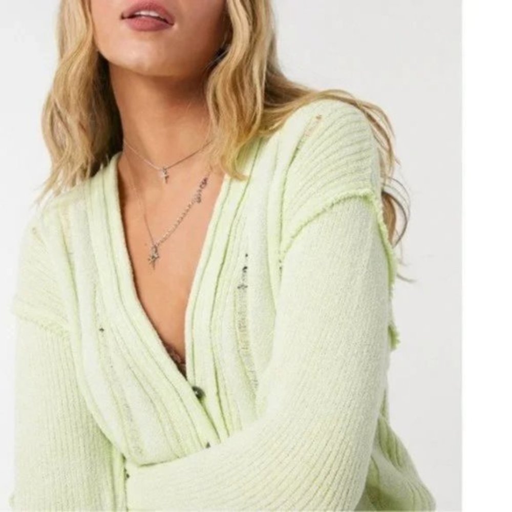 Free People Stevie Knit Cardigan. M